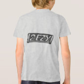 T-shirt En Tri-matière T-shirt "2 EZY" pour enfants en verre industriel (Verso)