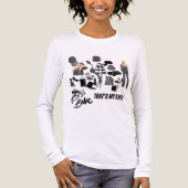 T-shirt En Tri-matière T-shirt à manches longues pour bébé (Recto)