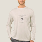 T-shirt En Tri-matière T-shirt à manches longues Unisex (Recto)