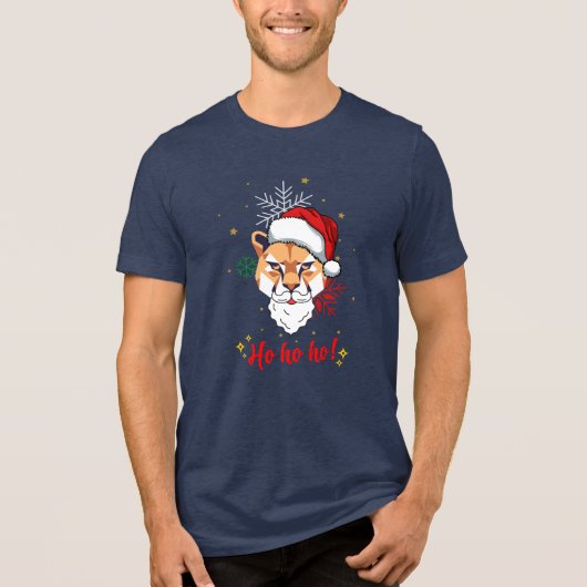 T-shirt En Tri-matière t-shirt animal ho ho ho  (Recto)