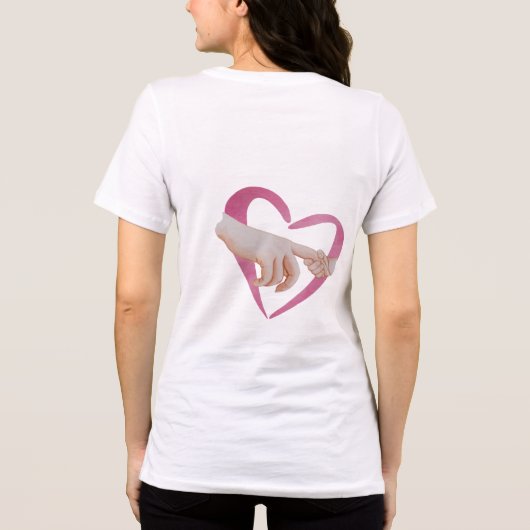 T-shirt En Tri-matière T-Shirt Avec Maman Amour (Verso)
