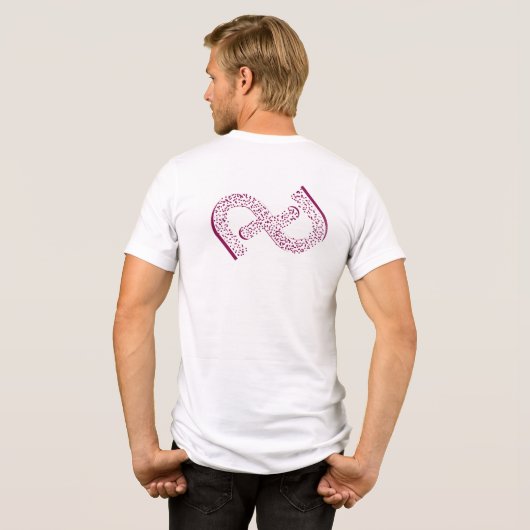 T-shirt En Tri-matière T-shirt Bella+Canvas (Verso intégral)