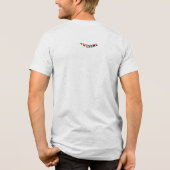 T-shirt En Tri-matière T-shirt Bella+Canvas - génial (Verso)
