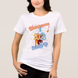 T-shirt En Tri-matière T-shirt "Bienvenue Bubble Up 2025"