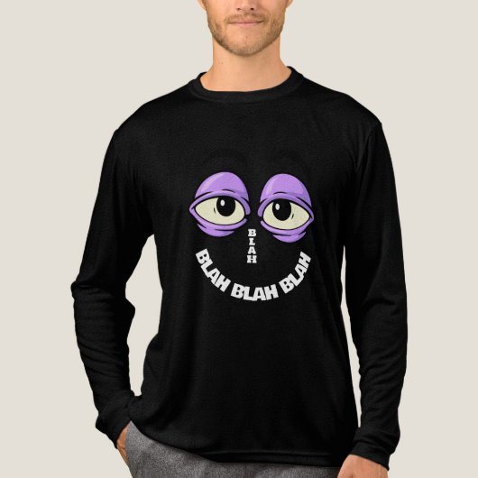 T-shirt En Tri-matière T-shirt Blah Mood (Recto)