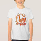 T-shirt En Tri-matière T-shirt bon thanksgiving Turquie (Recto)