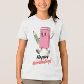T-shirt En Tri-matière T-shirt d'anniversaire (Recto)