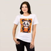 T-shirt En Tri-matière "T-shirt de la fête du Panda" (Recto plein)