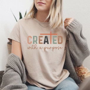 T-shirt En Tri-matière T-shirt de la foi chrétienne - Créé avec un but