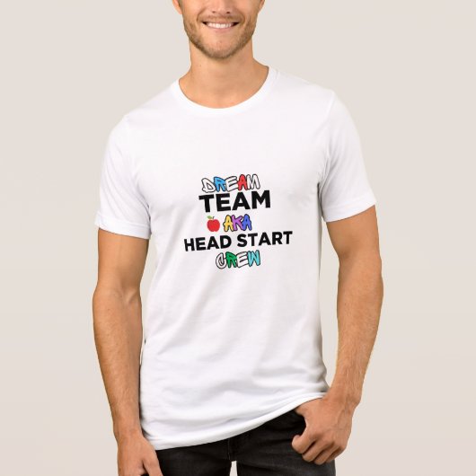 T-shirt En Tri-matière T-shirt de l'équipe de rêve AKA Head Start (Recto)