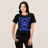 T-shirt En Tri-matière T-Shirt Diamond Blue lines (Recto plein)
