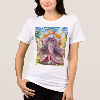 T-shirt En Tri-matière T-shirt en toile pour femmes