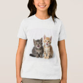 T-shirt En Tri-matière t-shirt enfant chats bébé (Recto)