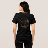 T-shirt En Tri-matière T-shirt femme 'Never Step Sleep' (Verso intégral)