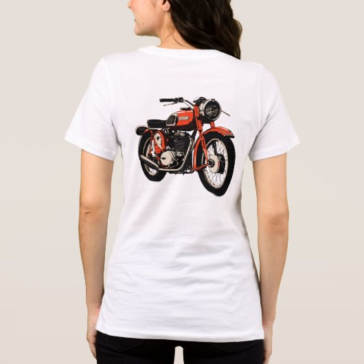 T-shirt En Tri-matière T-shirt femme, T-shirt (Verso)