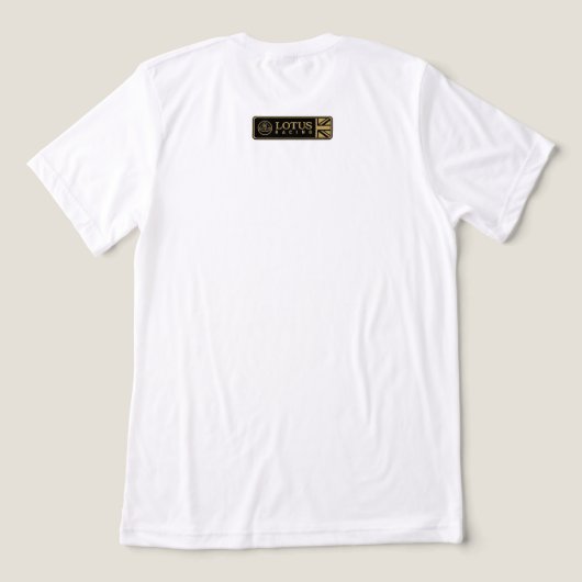 T-shirt En Tri-matière T-shirt foncé de base (Design Verso)