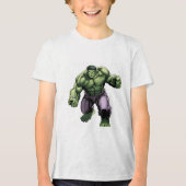 T-shirt En Tri-matière T-shirt fort Monster Vert (Recto)