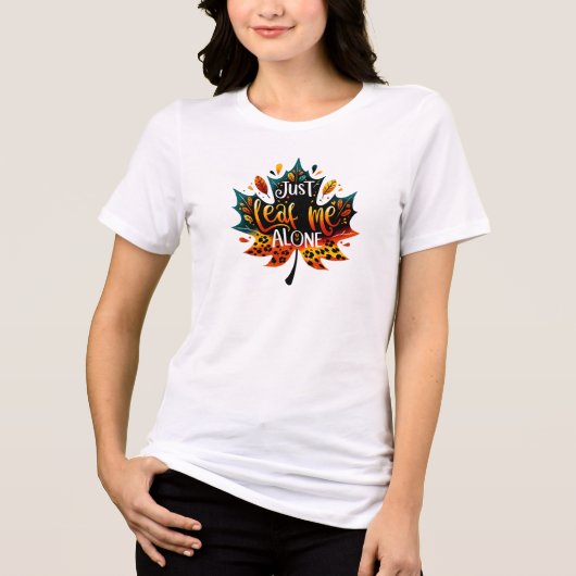 T-shirt En Tri-matière T-Shirt Funny Chute Sarcastique Juste Me Laisse Se (Recto)