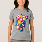 T-shirt En Tri-matière T-shirt garçon (Recto)