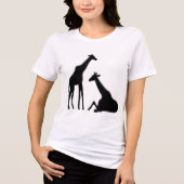 T-shirt En Tri-matière t-shirt giraff cool design giraff sauvage (Recto)
