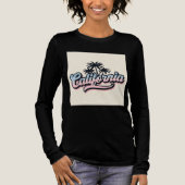 T-shirt En Tri-matière T-shirt Graphic Vibes en Californie (Recto)