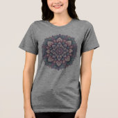 T-shirt En Tri-matière T-shirt graphique - Mandala Art Design (Recto)