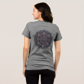 T-shirt En Tri-matière T-shirt graphique - Mandala Art Design (Verso intégral)