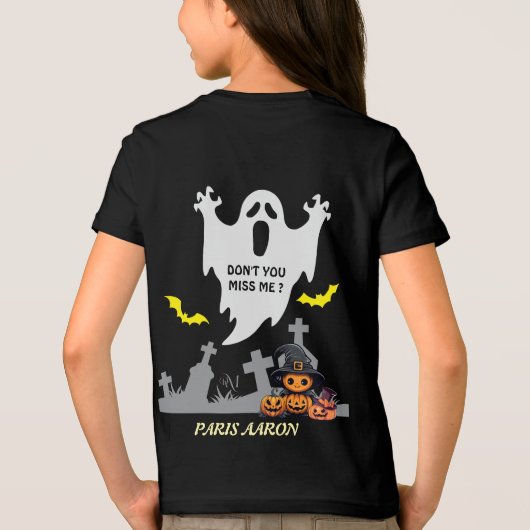T-shirt En Tri-matière T-Shirt : HALLOWEEN Boo-Treat #1 (Verso)