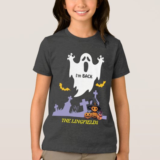 T-shirt En Tri-matière T-Shirt :  HALLOWEEN I'm Back #8 (Recto)