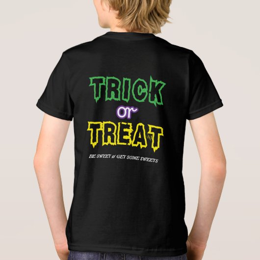 T-shirt En Tri-matière T-Shirt : HALLOWEEN Treat #11 (Verso)