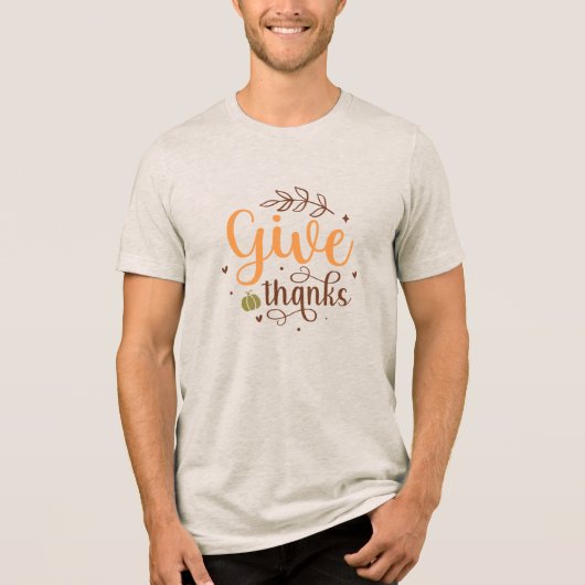 T-shirt En Tri-matière T-shirt homme de Thanksgiving Tankful (Recto)