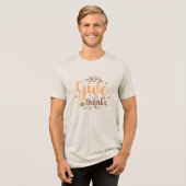 T-shirt En Tri-matière T-shirt homme de Thanksgiving Tankful (Recto plein)