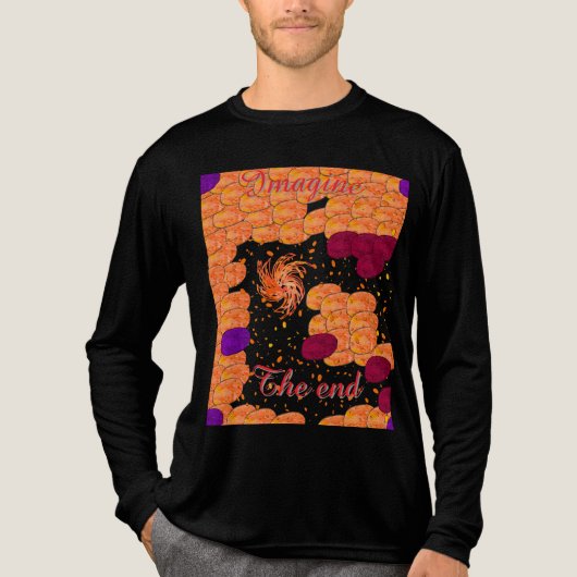 T-shirt En Tri-matière T-shirt imaginez la fin (Recto)