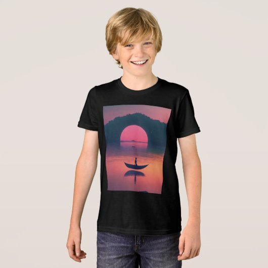 T-shirt En Tri-matière T-shirt Jeune Bella+Canvas (Recto plein)