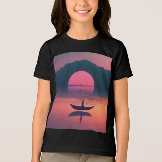 T-shirt En Tri-matière T-shirt Jeune Bella+Canvas (Recto)