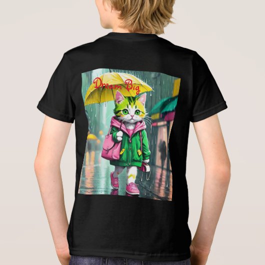 T-shirt En Tri-matière T-shirt Jeune Bella+Canvas (Verso)