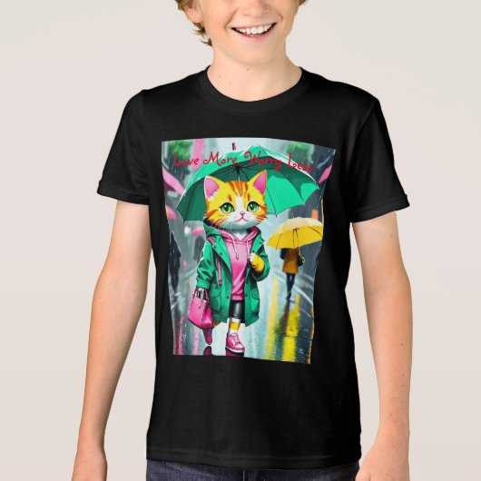 T-shirt En Tri-matière T-shirt Jeune Bella+Canvas (Recto)