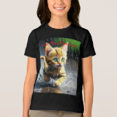 T-shirt En Tri-matière T-shirt Jeune Bella+Canvas (Recto)