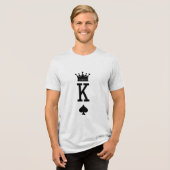 T-shirt En Tri-matière T-shirt King Card SVG Play (Recto plein)