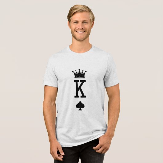 T-shirt En Tri-matière T-shirt King Card SVG Play (Recto plein)