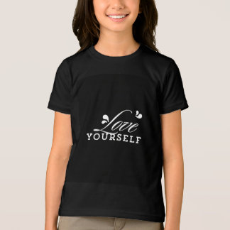 T-shirt En Tri-matière T-shirt Love Yourself Typographie