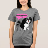 T-shirt En Tri-matière T-Shirt Lover pour animal de compagnie mignon (Recto)