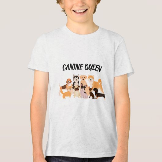 T-shirt En Tri-matière T-shirt maman chien élégant (Recto)