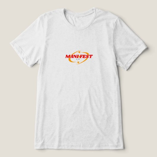 T-shirt En Tri-matière T-shirt Manifeste Aura11 (Design Recto)