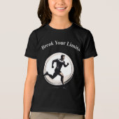 T-shirt En Tri-matière T-shirt mouvement Silhouette minimal - Graphisme m (Recto)