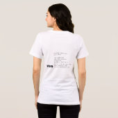 T-shirt En Tri-matière T-shirt Nail Tech (Verso intégral)