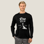 T-shirt En Tri-matière T_Shirt Never Settele , Stay Strong  (Recto complet)