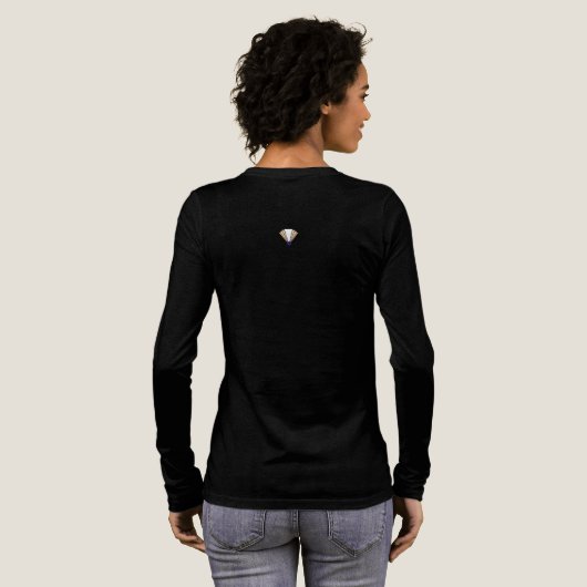 T-shirt En Tri-matière T-shirt Noir fabuleux (Verso complet)
