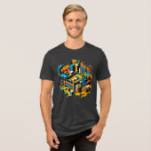 T-shirt En Tri-matière T-Shirt numérique - Rêves Pixelés (Recto plein)