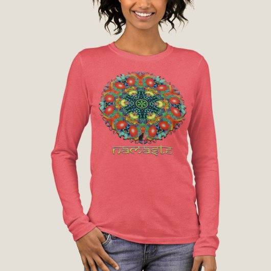 T-shirt En Tri-matière T-shirt Ocular Namaste Kaleidoscope (Recto)